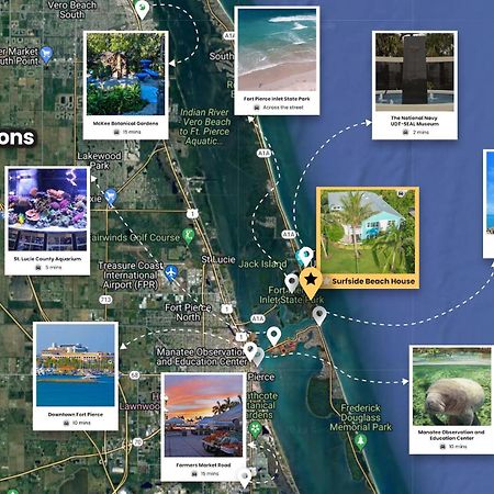 Fort Pierce - 2Bd,2Ba Tropical Surfside Retreat 外观 照片