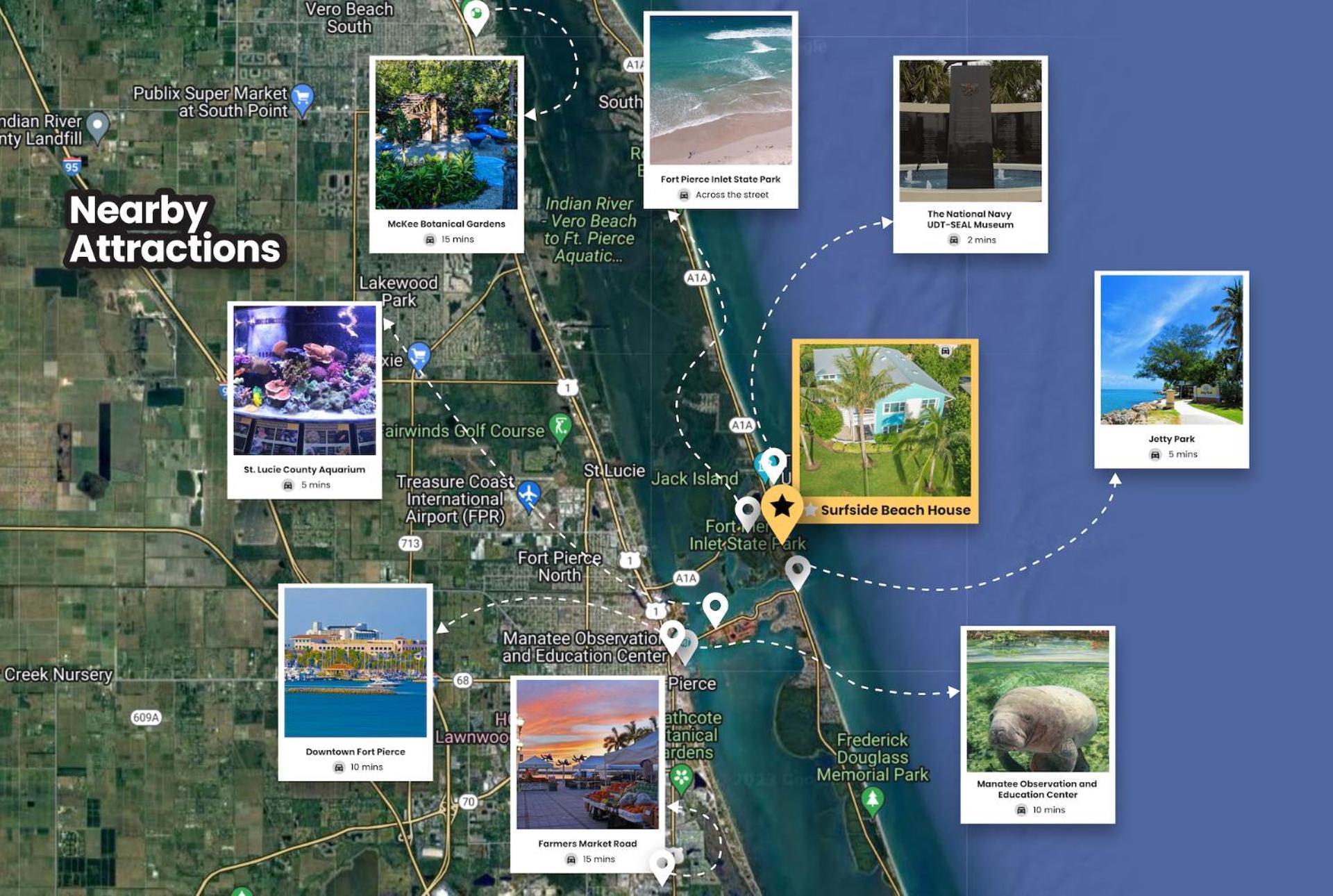 Fort Pierce - 2Bd,2Ba Tropical Surfside Retreat 外观 照片